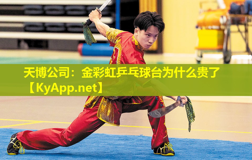 天博公司:金彩虹乒乓球台为什么贵了
