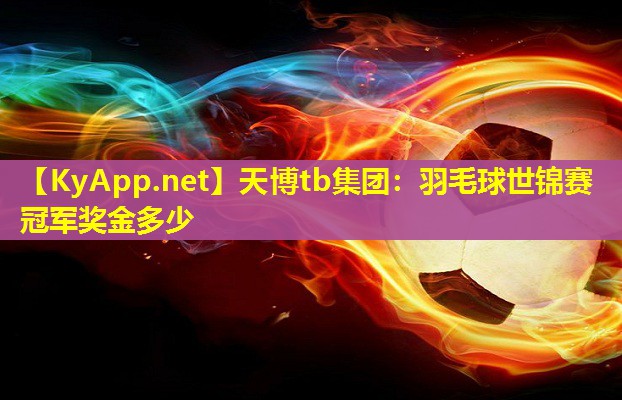 羽毛球世锦赛冠军奖金多少